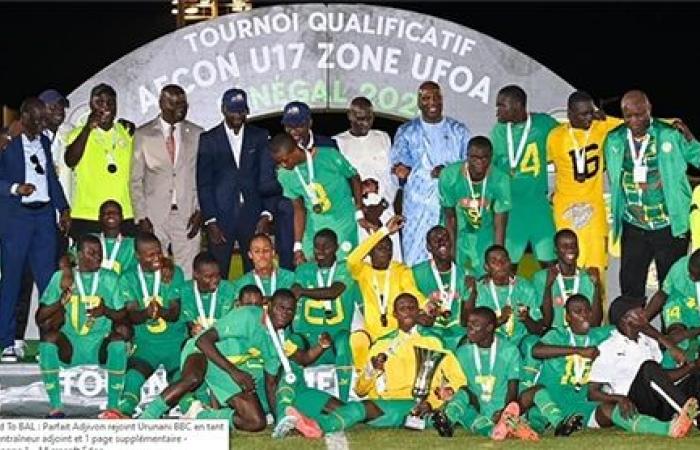 UFOA-A – After the coronation of the U17 Lion Cubs: Strong words from Me Senghor in the locker room – Lequotidien