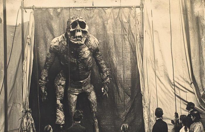 10 old photos of a horror fair