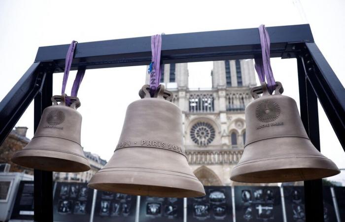 From the Stade de France to Notre-Dame, the bell of Paris 2024 installed in its final resting place