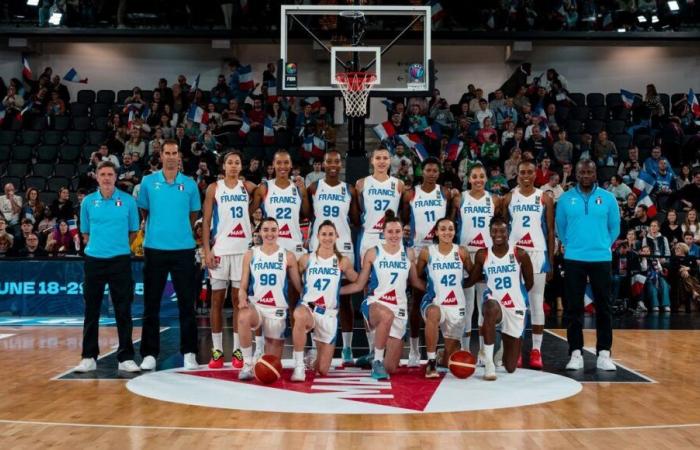 TGB Basket: Camille Droguet and Jess-Mine Zodia win with the French team for their first selection