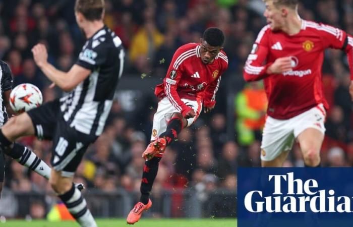 Amad Diallo ends Manchester United’s European drought by seeing off Paok | Europa League