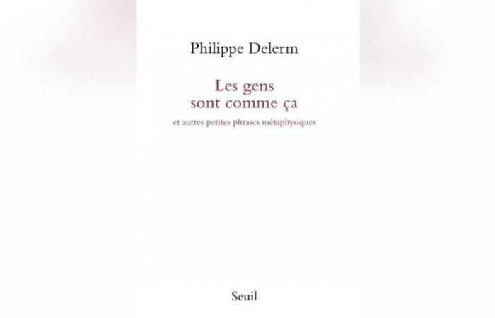 People are like that by Philippe Delerm, the “Sempé of words”