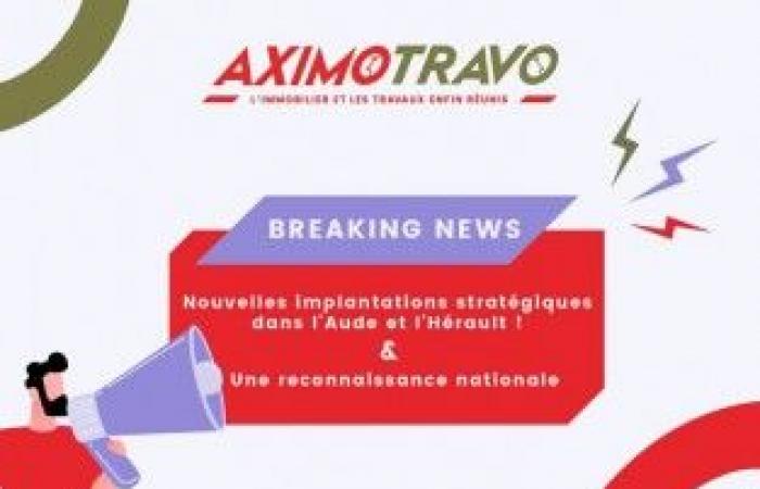 AXIMOTRAVO is deployed in Aude and Hérault