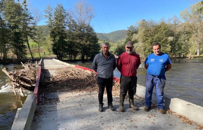 “We have to make a 20 km detour”: the fed up of users of this ford destroyed by floods in Haute-Loire