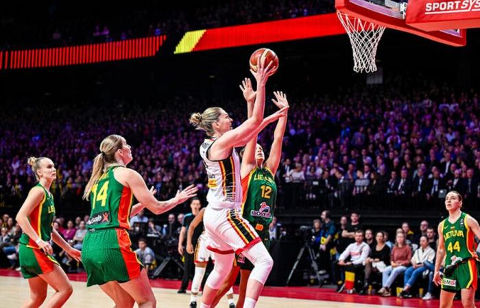 LIVESTREAM: Belgian Cats slowly sneak away from Lithuania in the second half