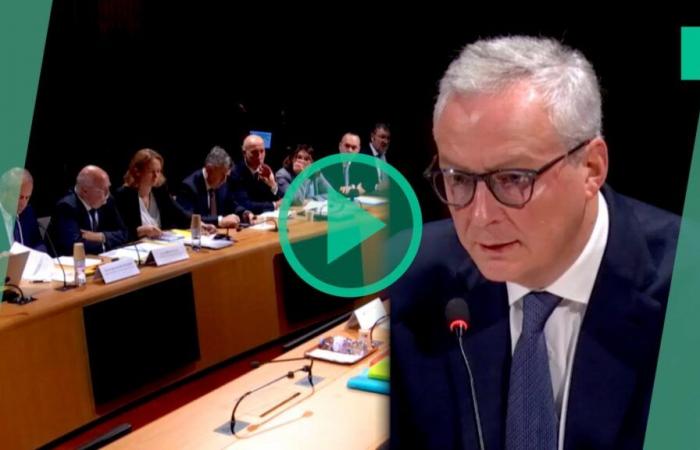 Bruno Le Maire makes no mea culpa in the Senate and even accuses the Barnier government