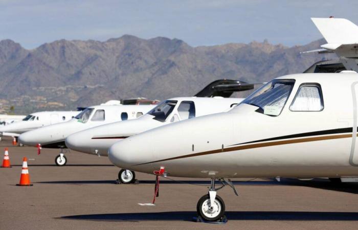 Private jets proliferate on the back of the climate