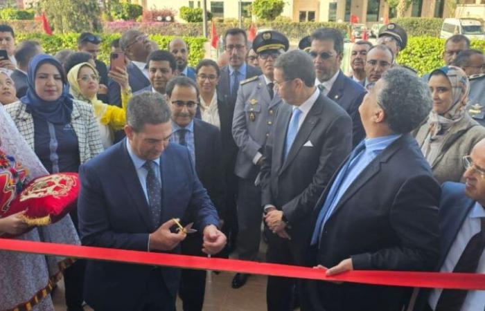 Inauguration of the headquarters of the Administrative and Commercial Courts of Appeal in Agadir, the Court of First Instance, and the Family Justice Department in Boukry