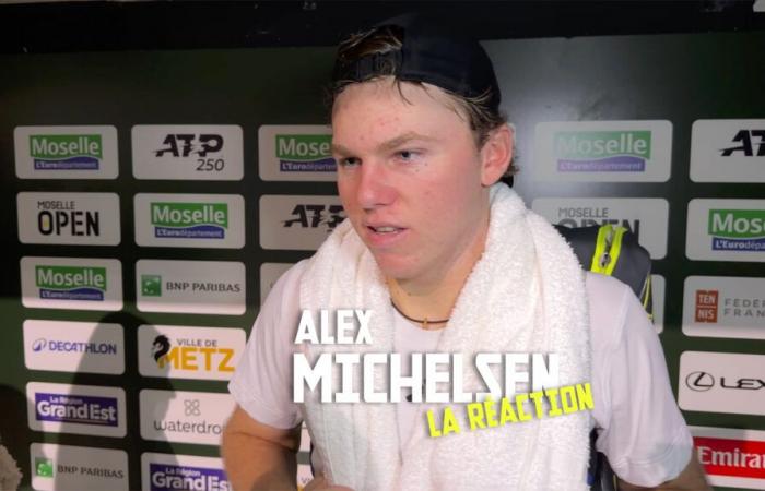 Alex Michelsen wins the last ticket to the Moselle Open semi-finals