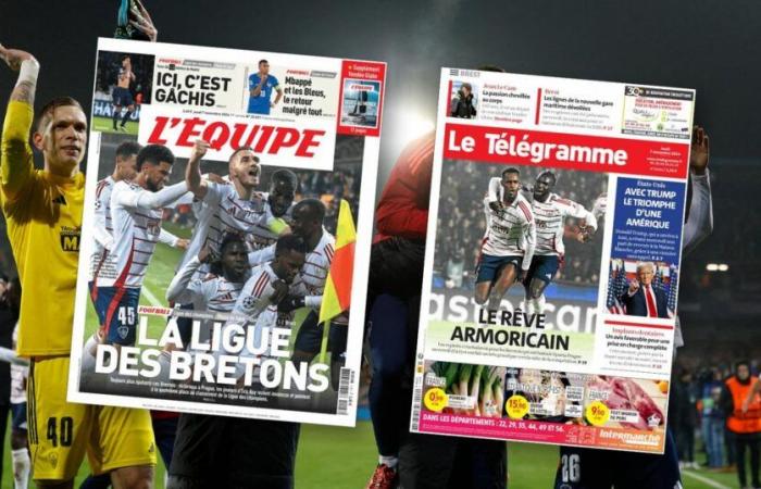 “The League of Bretons”, “The Armorican Dream”… The press still praises Brest