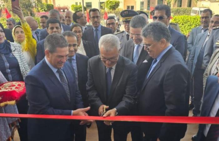 Inauguration of the headquarters of the Administrative and Commercial Courts of Appeal in Agadir, the Court of First Instance, and the Family Justice Department in Boukry