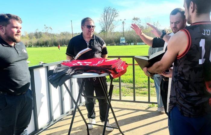 Montestruc-sur-Gers. Montestruc Gers Rugby releases its new blessed jerseys