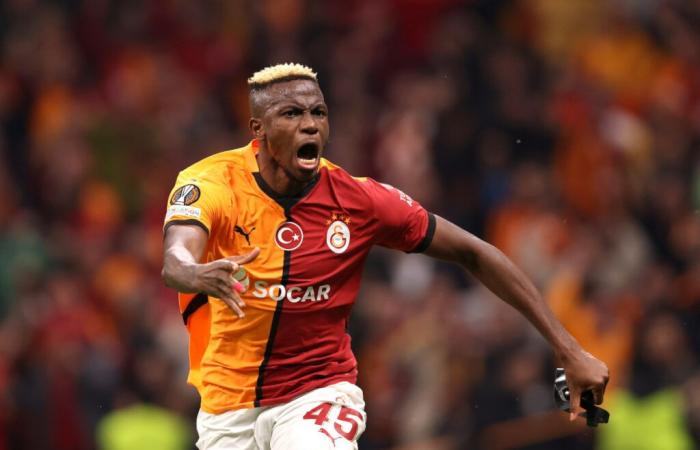 Napoli-owned Osimhen raises profile in Galatasaray-Tottenham with 2 great goals