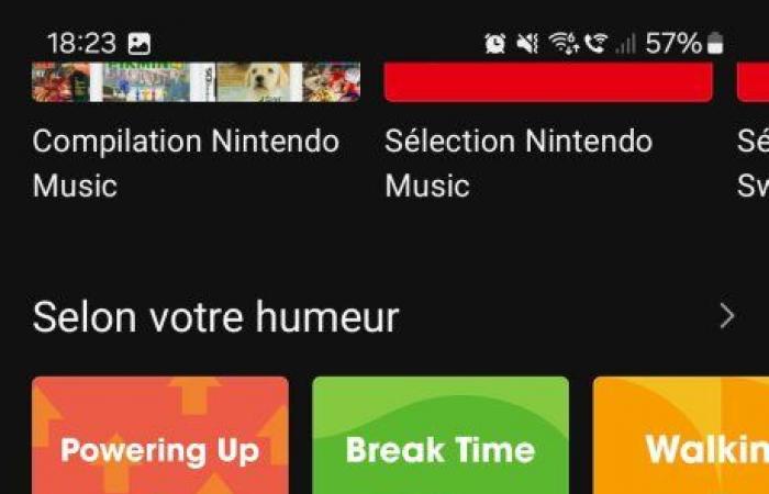 Test : Nintendo Music – Le service de streaming musical des licences Nintendo