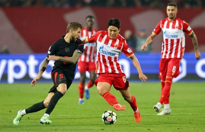 Red Star’s Seol Young-woo bags assist in 5-2 loss to Barcelona