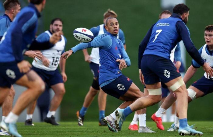 Gaël Fickou on the bench against Japan, renewal is taking shape