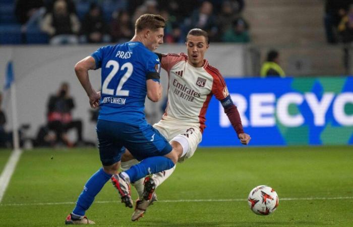 OL leaves Hoffenheim with a point – C3 – J4 ​​- Hoffenheim-OL (2-2)