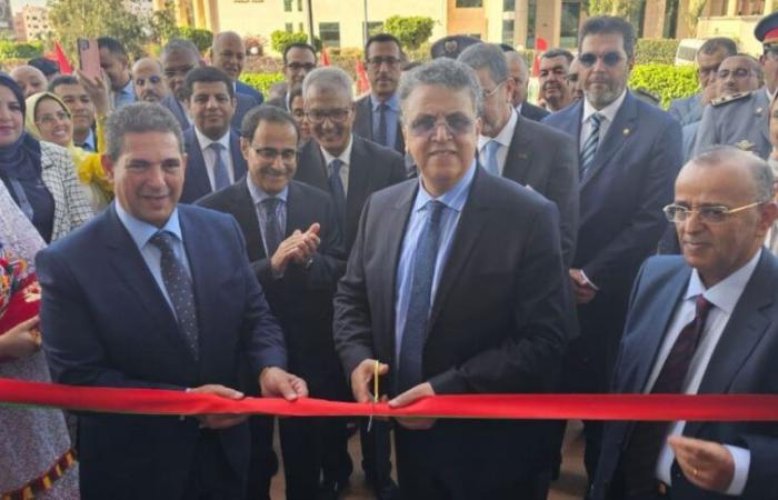 Inauguration of the headquarters of the Administrative and Commercial Courts of Appeal in Agadir, the Court of First Instance, and the Family Justice Department in Boukry