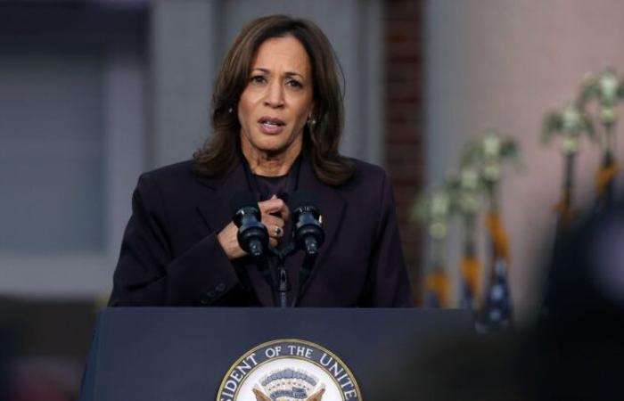 Bernie Sanders crashes Kamala Harris’s stubborn farewell speech