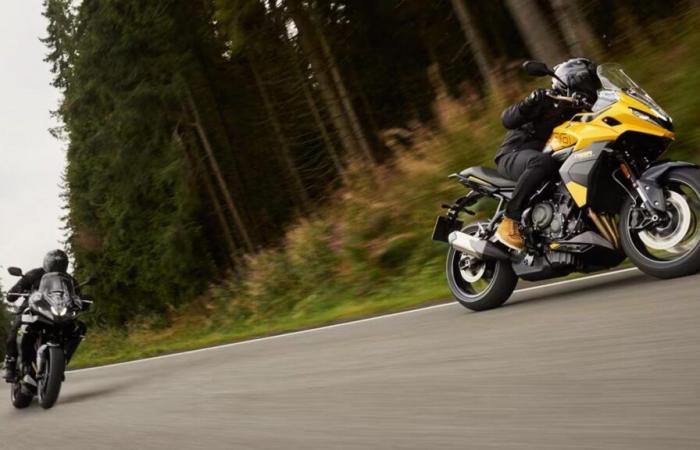 Test of the Triumph Tiger Sport 800: travel and fast!