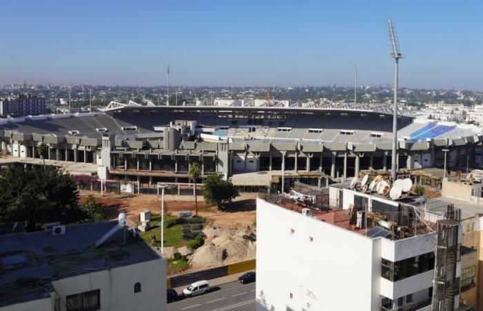 Mohammed V Complex in Casablanca: soon to reopen and great relief for Wydadis and Rajaouis