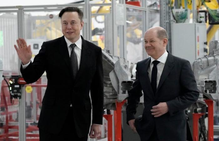 In a post in German: Musk insults Scholz as a “fool”