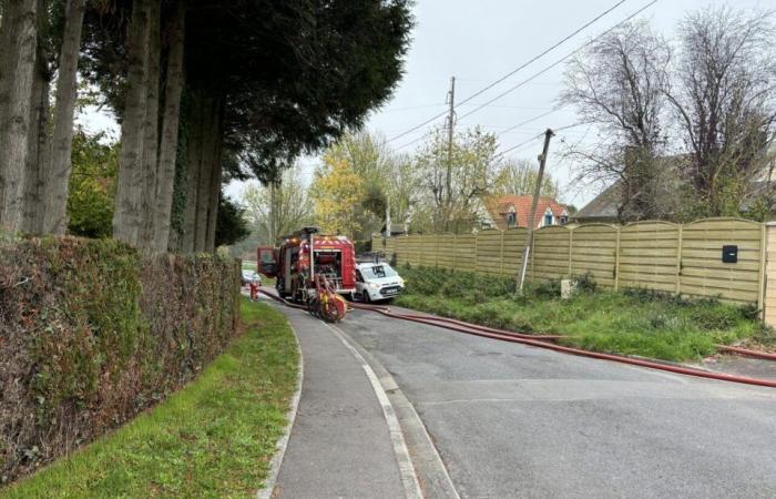 Fire in the Legoupil company in Vire Normandy: 26 firefighters deployed