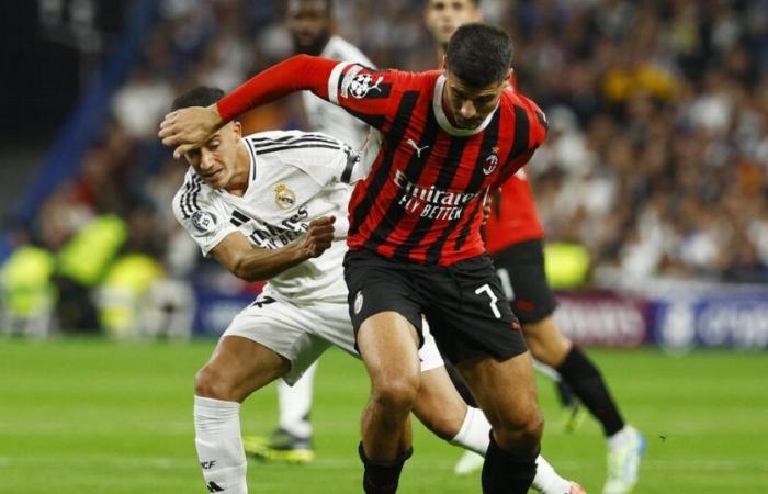 Morata (AC Milan) hospitalized with head trauma