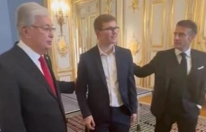 Emmanuel Macron challenges Alexis Lebrun, the unusual table tennis match at the Élysée (video)