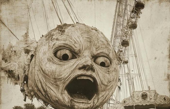 10 old photos of a horror fair