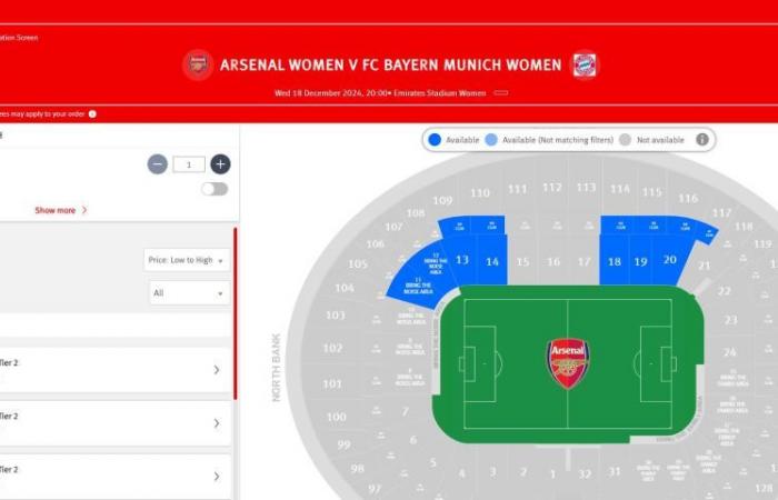 Arsenal’s Carabao Cup tie kick-off time against Crystal Palace will force women’s team into making major change