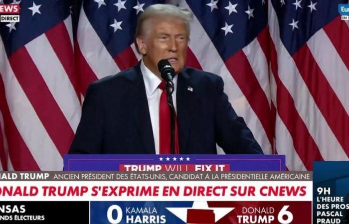 American presidential audiences 2024: Donald Trump's victory offers a season record to CNews which beats BFMTV, “Télématin” at its lowest on France 2