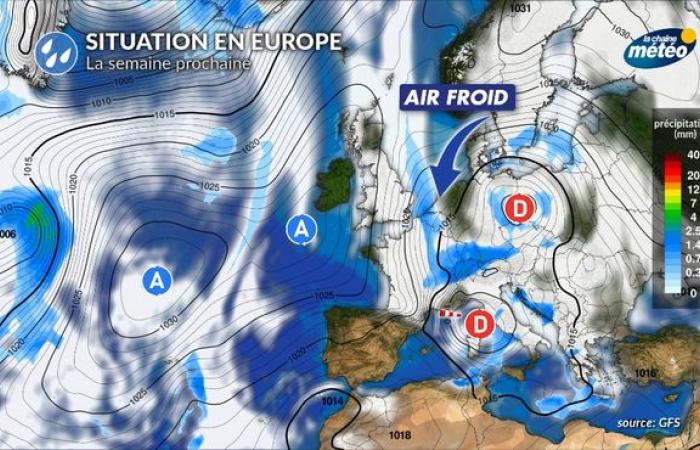 Drop in temperatures next week: change of atmosphere