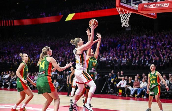 Belgian Cats make a good new start with victory against Lithuania: “Not our best match, but winning was the most important”