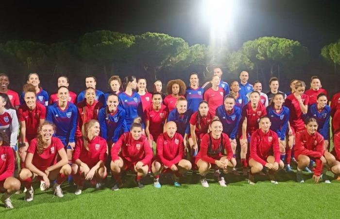 Football: the French women's police team and the Nîmes club part as good friends