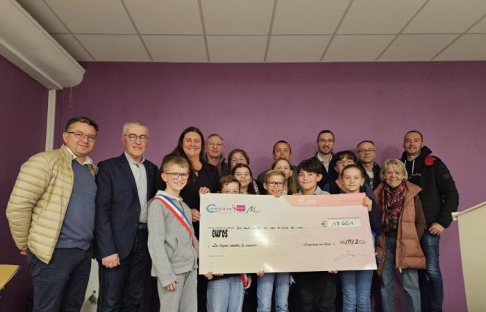 Two villages in Eure collect €18,661 for Pink October