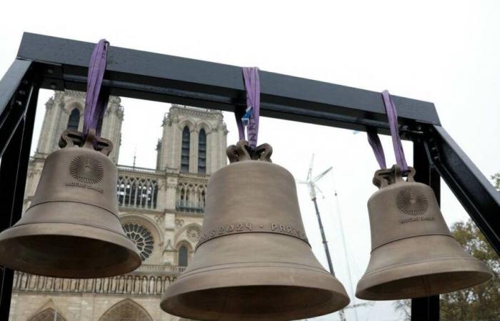 The bells of Notre-Dame de Paris ring out for the first time since the 2019 fire