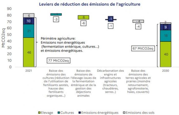 definition, major objectives by sector in France