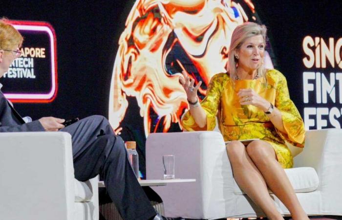 Queen Máxima returns to work in Singapore after her autumn vacation