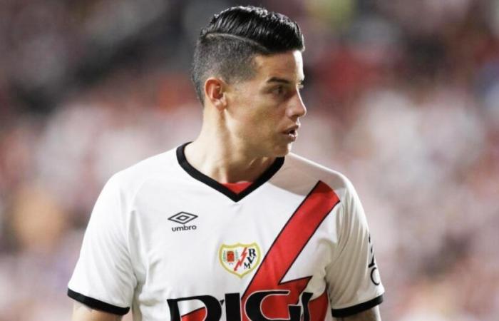 Harsh punishment for Íñigo Pérez for leaving James Rodríguez sitting: Rayo Vallecano lost 3-1 against Las Palmas