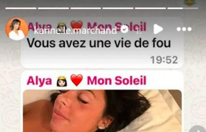 Karine Le Marchand's daughter reveals herself half-naked and declares herself “soon to be a billionaire”