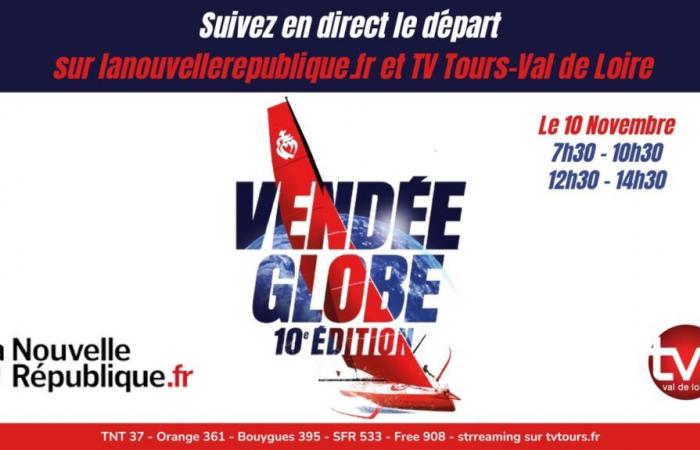 VIDEO. Follow the start of the Vendée Globe 2024 live