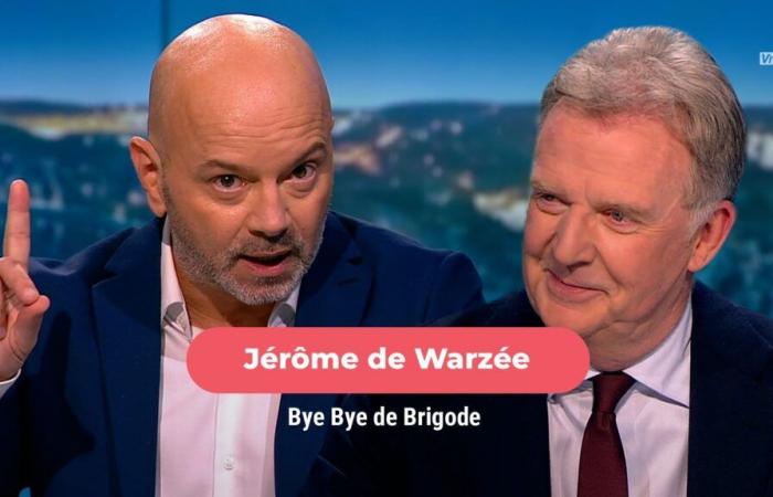 François De Brigode leaves Journal Télévisé: Jérôme de Warzée pays tribute to him