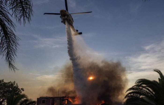 More than a hundred homes destroyed by major fire in the Los Angeles area