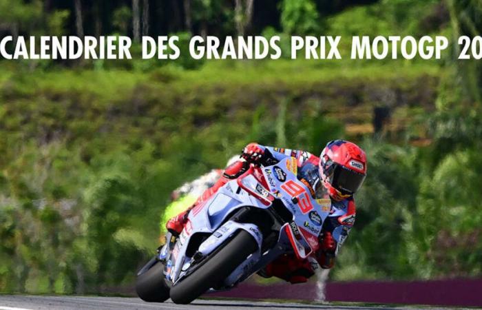 the dates of all the Grands Prix