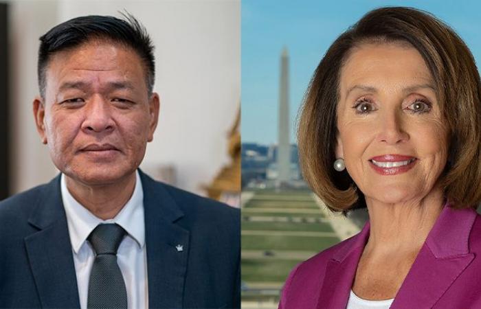 Sikyong Penpa Tsering Congratulates Speaker Emerita Nancy Pelosi on Her Re-election to the U.S. House of Representatives