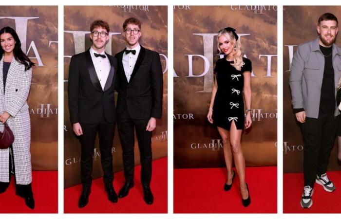 Paul Mescal And Irelands Biggest Stars Attend The Irish Premiere Of Gladiator II!