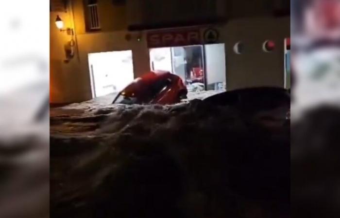 after Valencia, Cadaqués hit by torrential rains