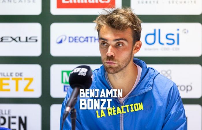 Benjamin Bonzi joins the final of the Moselle Open