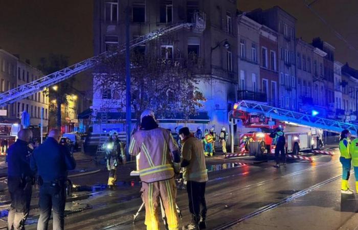 Three dead in a serious fire in Brussels (video)